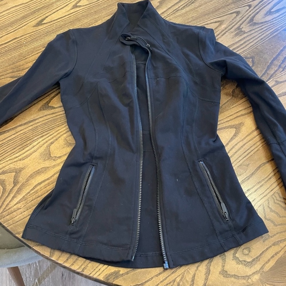 Lululemon black define jacket. Size 4